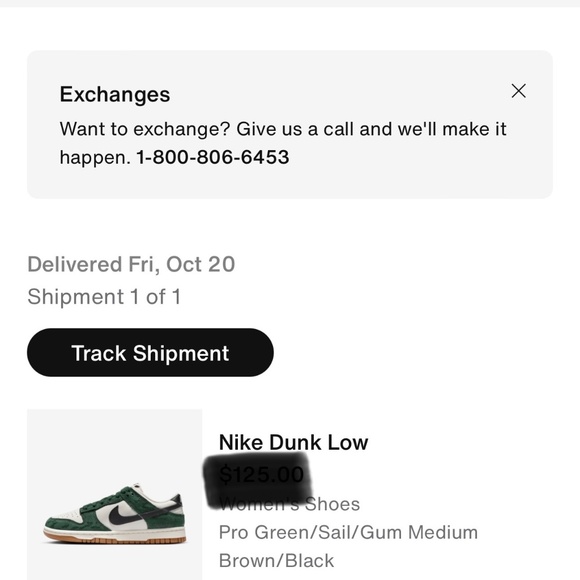 $135 Women’s Nike Dunks Low Snakeskin Green Size W 8 / M 6.5 - Picture 9 of 9
